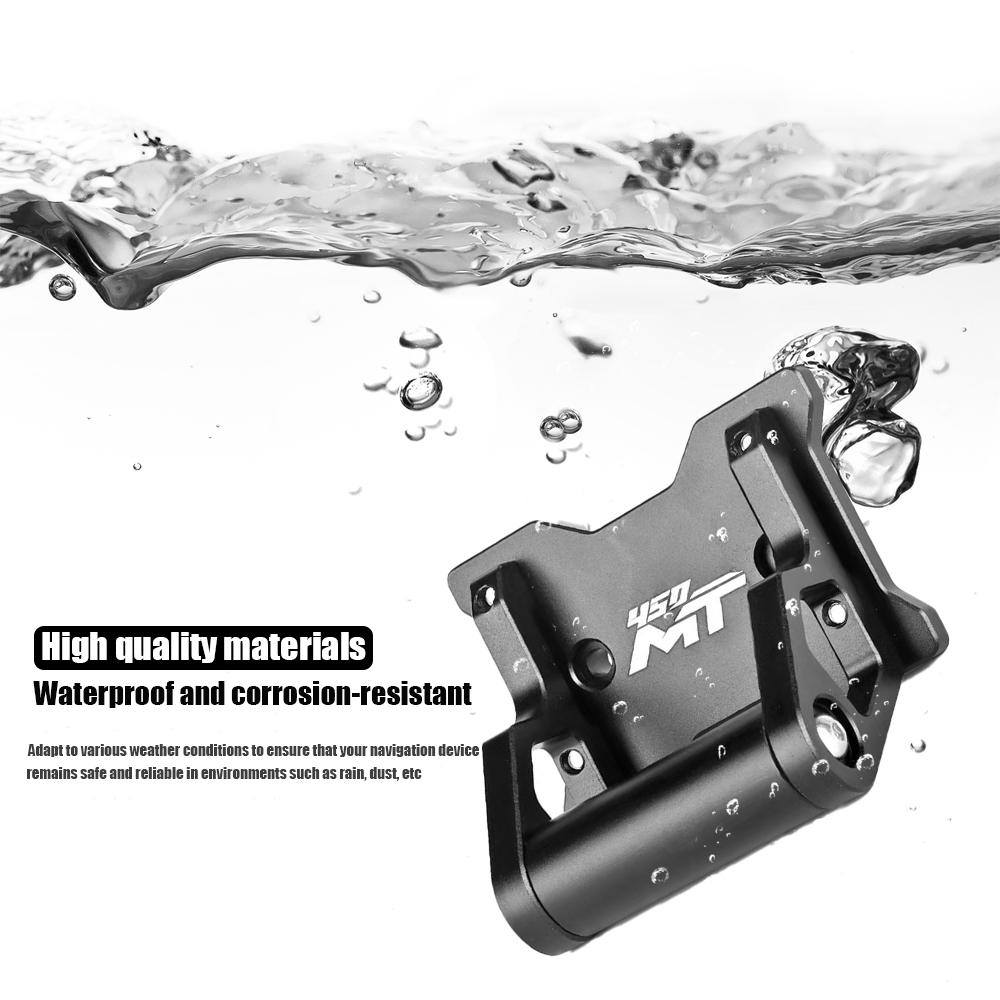 New FOR CFMOTO 450MT 450 MT 2024 Motorcycle Accessories GPS Phone Holder Stand Navigation Stand Shock Absorber Phone Stand