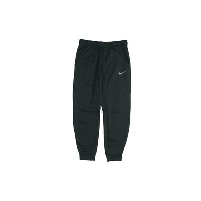 Logo Fleece Tapered Casual Sports Pants Men Bottoms Black CV7740-010