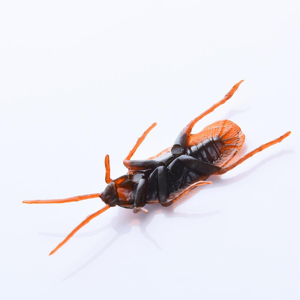 10pcs Simulation Artificial Tricky Joke Toys Halloween April Fool's Day Shock Scary Insects