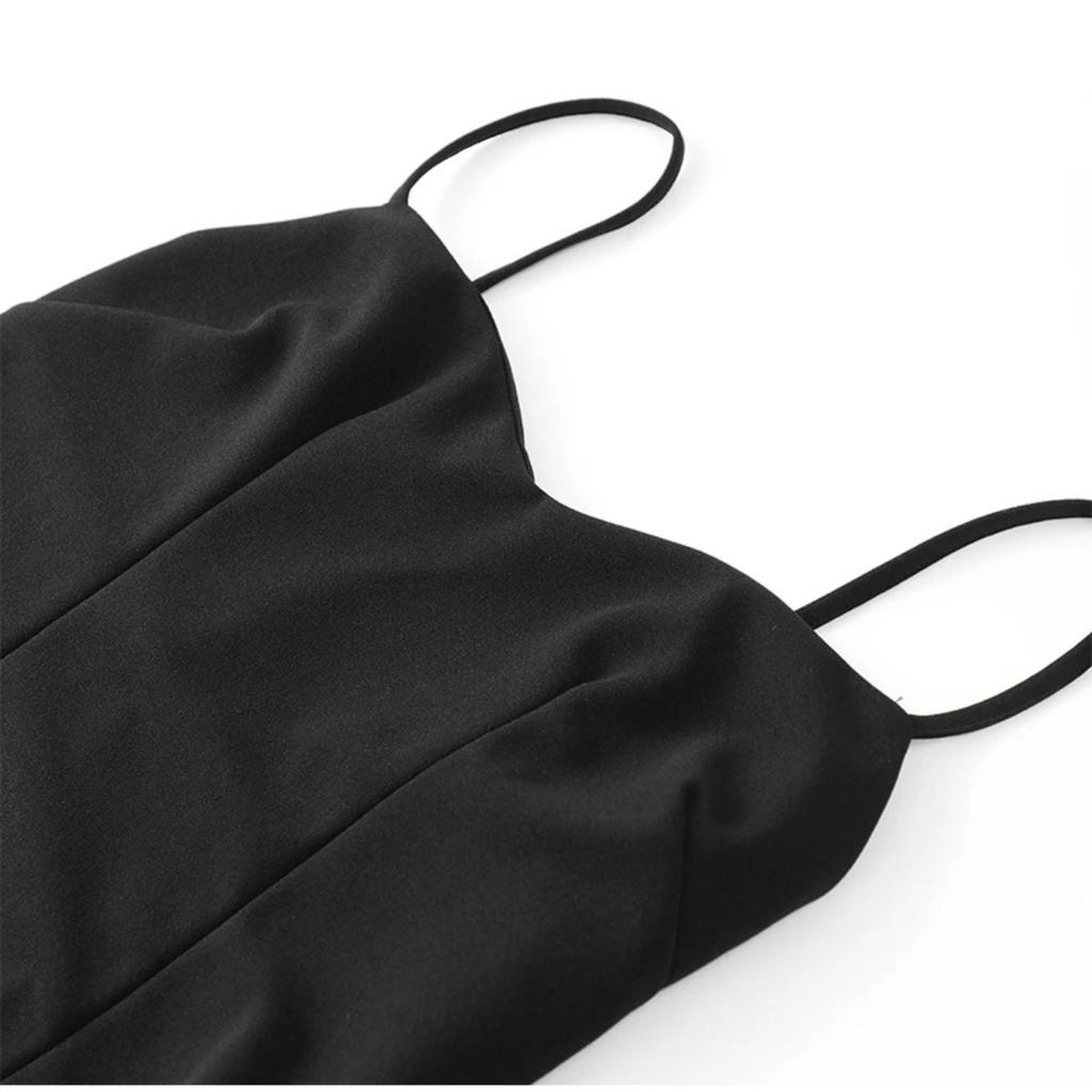 Mode Damen V-Ausschnitt Sling Langes Kleid für Frauen Elegante Plissee Rückenfreie Ärmellose Kleider Lady Abend