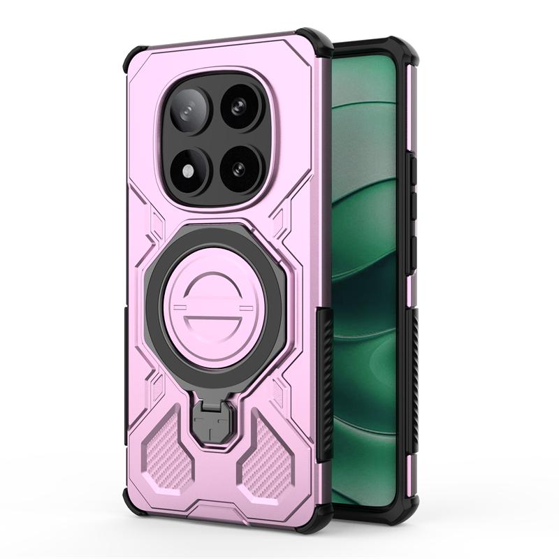 Magnetic Wireless Charge Cover For Redmi Note 14 Pro Plus Phone Holder Case Redmi Note14 Pro Cover For Redmi Note 14 Pro 5G Case