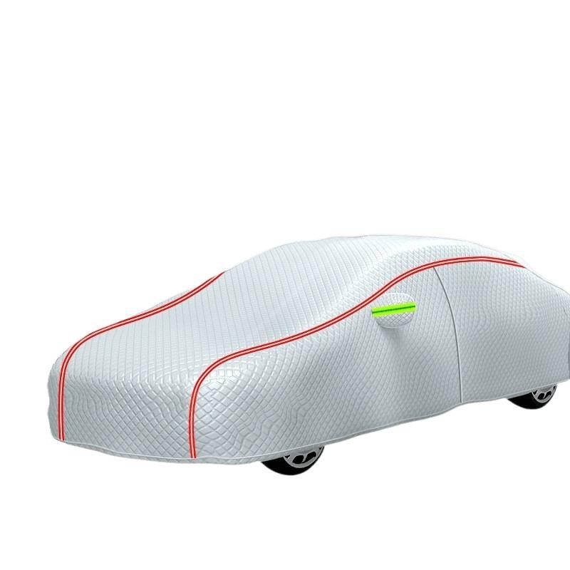 Universal Car Cover: All-Season Sun, Rain, Snow, and Hail Protection with Heat Insulation.