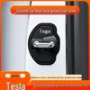 Tesla Door Lock Shock Absorbing Pad for Model 3/Y/S/X - Refreshed Car Door Lock Buckle Cover
