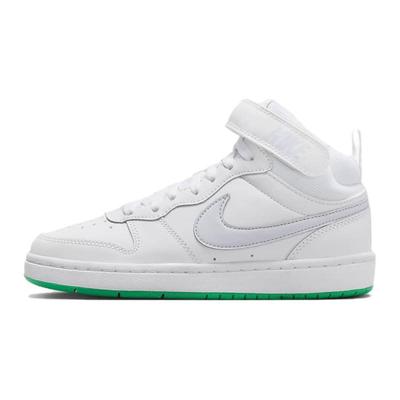 Court Borough Mid 2 GS 'White Stadium Green' Sneaker CD7782-115