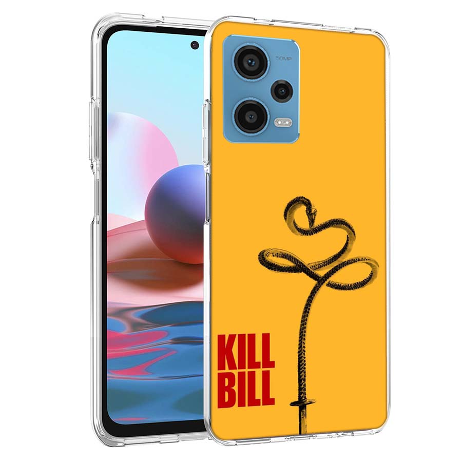 Kill Bill Handyhülle Für Redmi Note 13 12 14 15 Pro Plus 13R 11 11T 11E 11S 10 Pro 10S 9 9S Hülle Handy Klar TPU Capa Cases Shoc