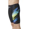Swimsuit Racing Spats Black x Blue O [Arena] (Half Leg) Men's (BKBU)