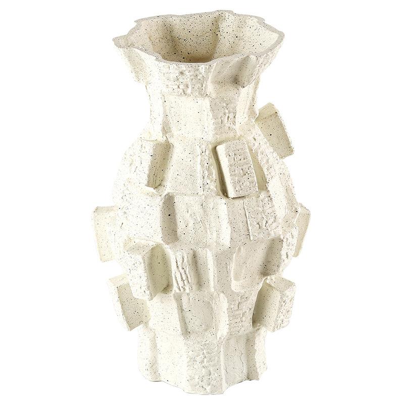 

Изделия для цветов в стиле ваби-саби, кабинет, гостиная, нестандартная полая ваза для украшения отеля