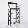 Heavy-Duty 4-Tier Outdoor Multi-Purpose Display Rack