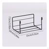 Wire Hanging Basket Lightweight Organizer Easy to Install for Office, Entryway Black