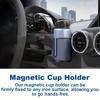1 Pack Heavy-Duty Magnetic Car Cup Holder with N38 Super Magnet, Anti-Slip for Vehicles, 8.38cm Inner Diameter