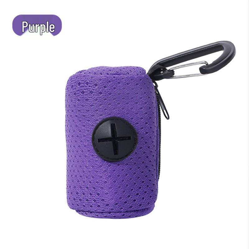 Portable Dog Poop Bag Holder & Waste Box for Walks