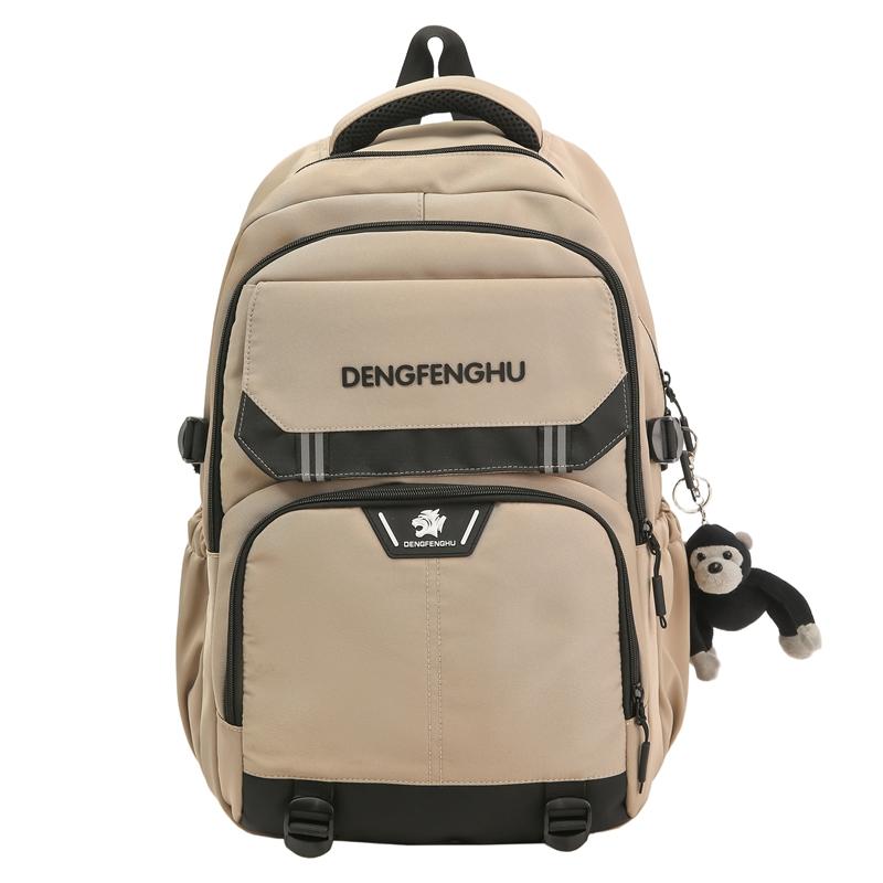 Large Capacity Backpack Couple's Lightweight Travel Backpack Student Schoolbag