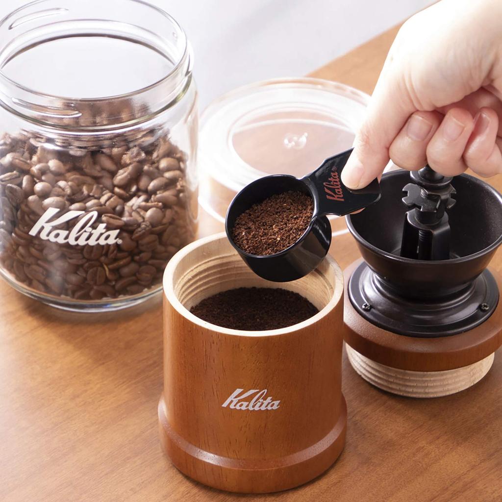 Kalita Coffee Measure, Enamel, Black, Small, TSUBAME & Kalita #44250