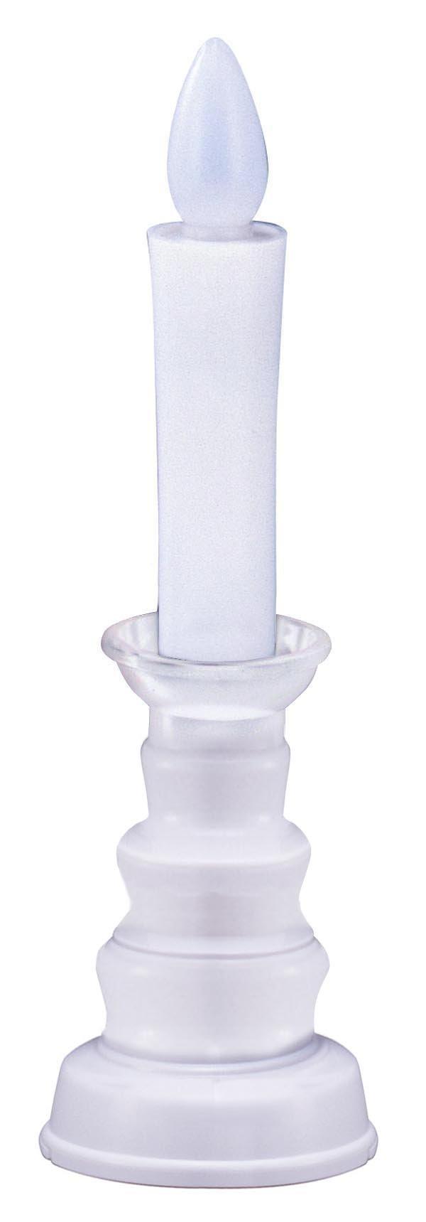 

Asahi Denki Kasei Smile Kids Electric Candle with Candlestick Safe Candle Medium White ARO-3201