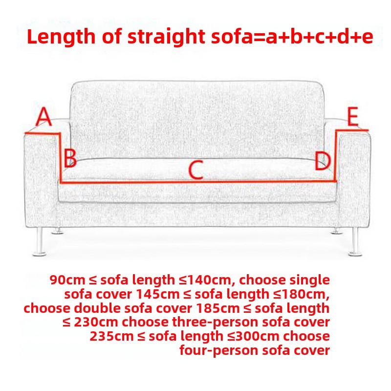 Huse de canapea extensibile Huse de canapea imprimate Huse de canapea pentru perna Canapea Husa de canapea universala 1/2/3/4 locuri fara fata de perna