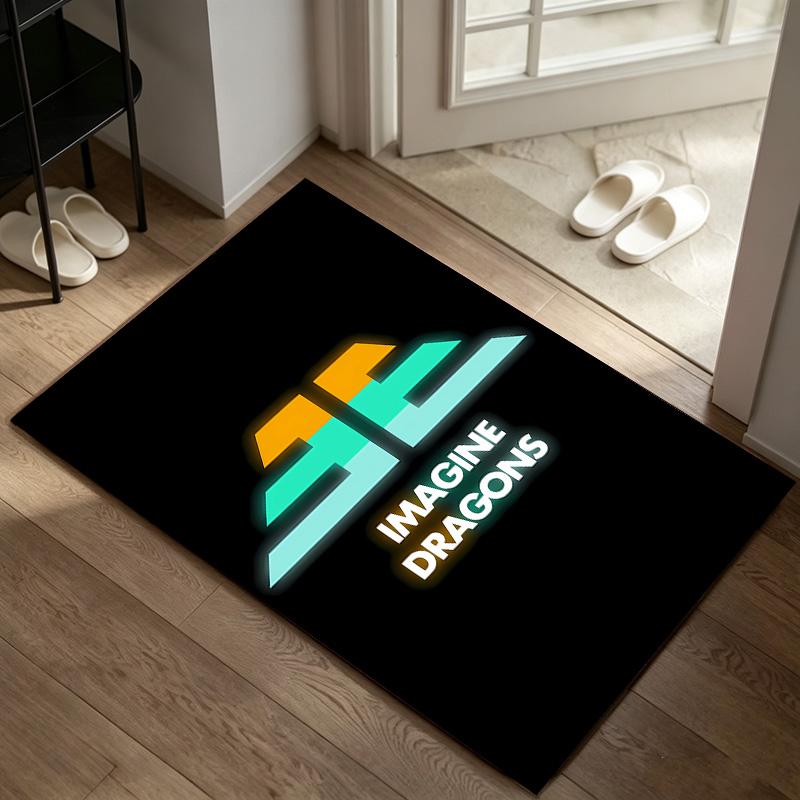 Imagine Dragons A Rug Suitable for Office Chair Areas Living Rooms and Computer Desks Perfect for Home Offices and an Ideal Holiday Gift