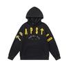 Foreign trade new rainbow color matching letter embroidery velvet loose hooded sweater casual trousers set men and women the same style