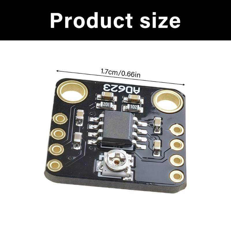 Adjustable Gains Electric Amplifiers Module Single Power Supply Accuracy Signal Amplification for Sensors Data Acquisition