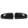 Seitenspiegelkappenabdeckung Unlackiert Schwarz UV-Schutz Kratzfest Seite Rückspiegelkappe