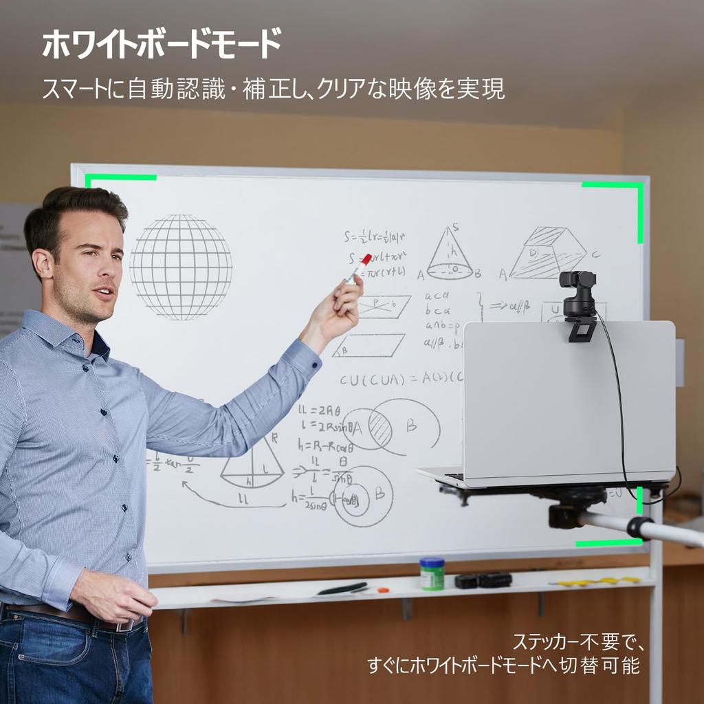 EMEET PIXY 4K Webcam AI Auto PTZ Camera with PDAF Sony Three Preset Gesture Compatible with and Switch 2 for Streaming - Tracking, High-Speed