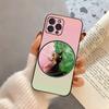 W-Wicked Pink Green  Phone Case For iPhone 17,16,15,14,13,12,11 Plus,Pro Max,XS,Soft Silicone Black Cover