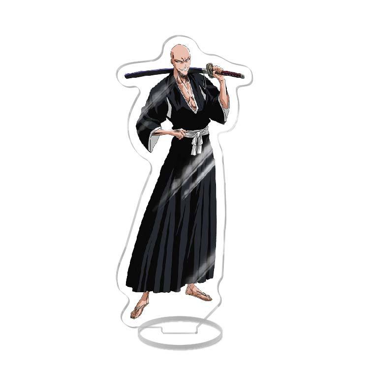 Hot Anime Bleach Figure Kurosaki Ichigo Urahara Kisuke Aizen Sousuke Cosplay Acrylic Stand Model Plate Desk Decor Standing Sign