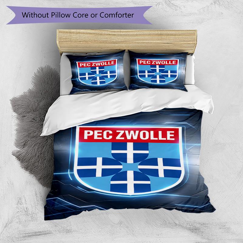 3pcs Duvet Cover Set (1*Duvet Cover + 2*Pillowcase, Without Core), PEC Zwolle Print Bedding Set, Bedroom Decor, All‑Season, Birthday Gift
