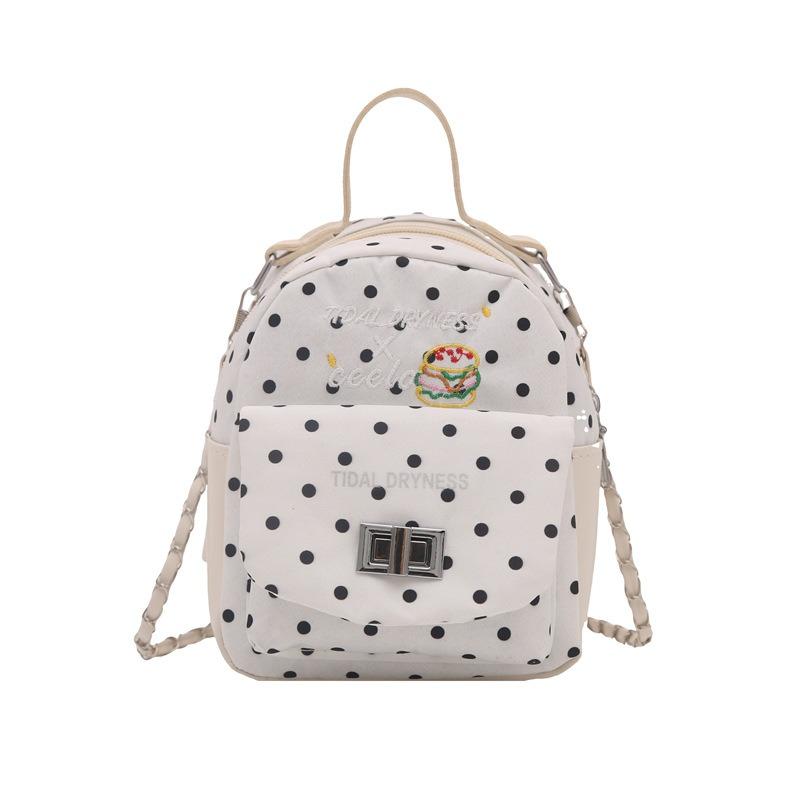 Premium Sense Niche Diamond Chain Double Shoulder Small Bag Women's Diamond New Fashion Versatile Backpack Handbag