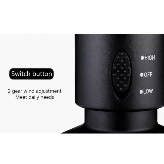 Home Office Mini Bladeless 2 Speed Electric USB Desktop Air Cooling Tower Fan