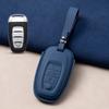 Luxury  Leather Car Key Cover for FAW Hongqi HS5 H5 H9 HS7 H7 L5 HS3 L9 HS9 Shell Case Workmanship Like Silk