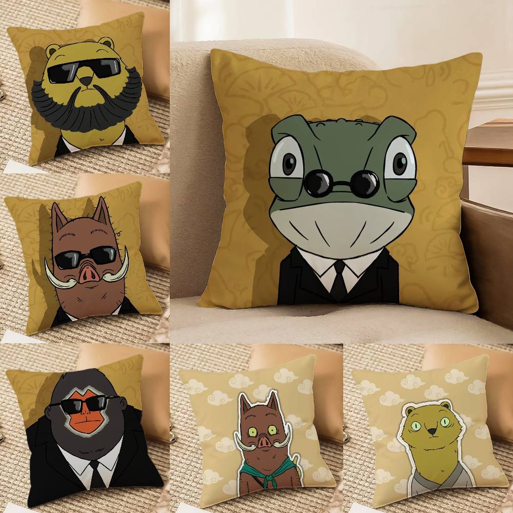 Chinese Cartoon Movie N-Nobody-MT Pillow Case Printed Brushed Fleece Pillow Baby Skin-Touch Eco-Friendly Dye-Sublimat