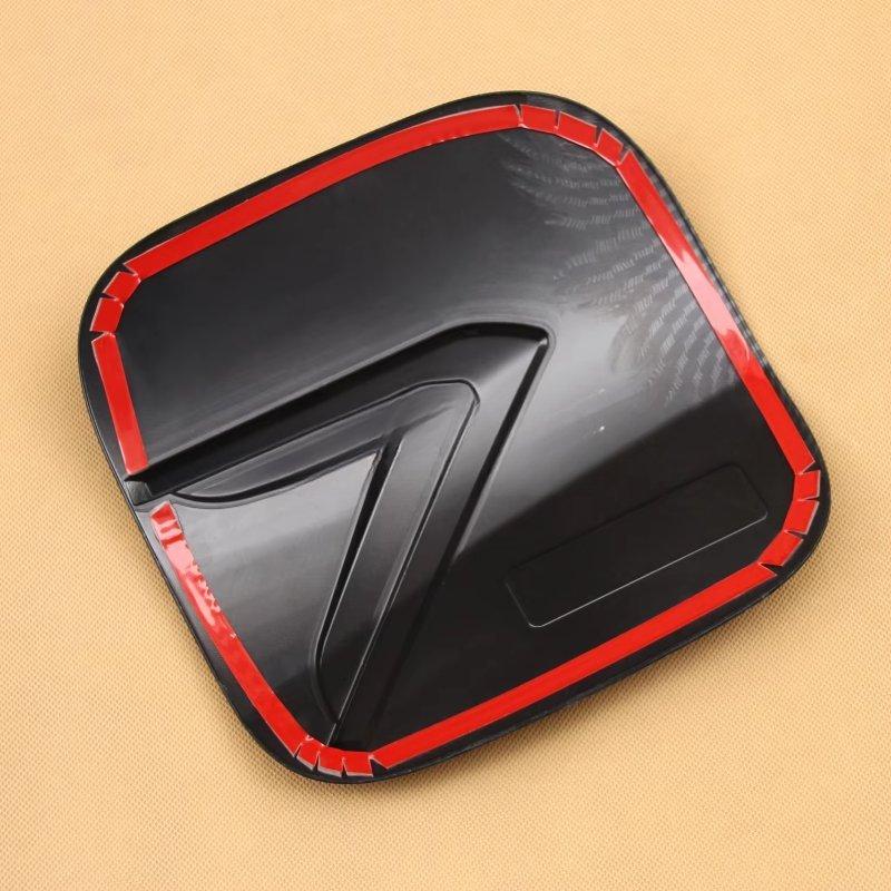 For Mitsubishi Eclipse Cross 2018-2025 Carbon Fiber Car Gas Fuel Tank Cap Oil Box Cover Trim Accessories