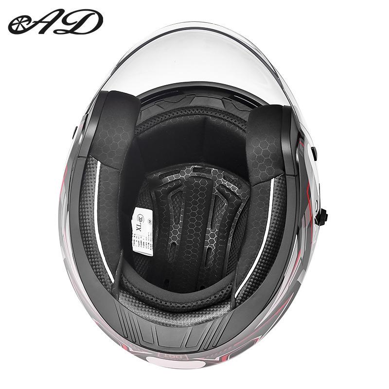 AD 3C Certified Electric Motorcycle Half Helmet for Men & Women - Summer, Breathable, and Safe