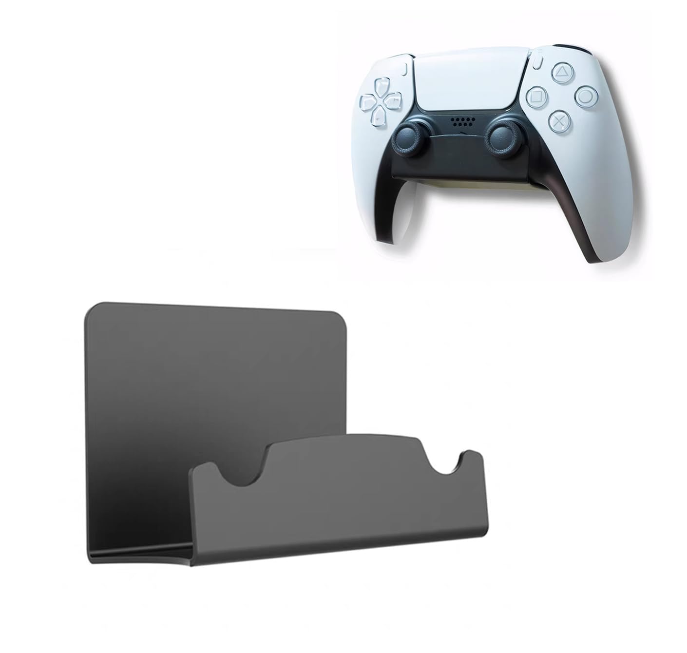 

KAIXUANMAN Magnetic Controller Metal Controller Game Controller Storage Controller PS5 Gaming Black with 1 Holder, Storage, Rack, Stand, Rest, чорний