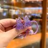 2PCS New Cute Sparkling Wave Point Cat Princess Headwear Kids Elastic Hair Bands Children Hair Ropes Girls Hair Accessories