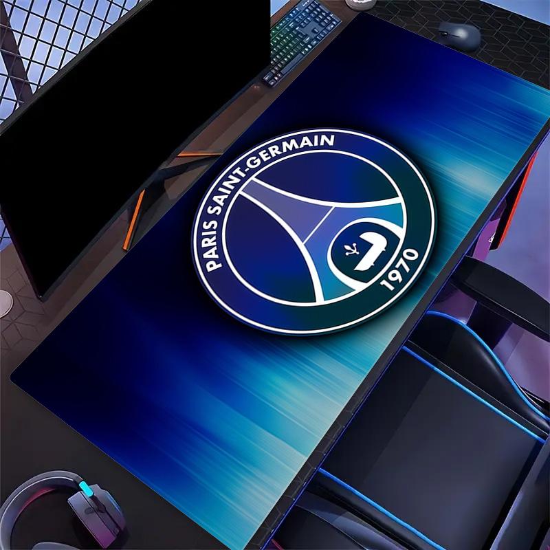 Paris Saint-Germain F.C Print Cushion Non-slip Laptop Tablet Big Mousepad XXL Mat Mini PC Playmat With Lock edge