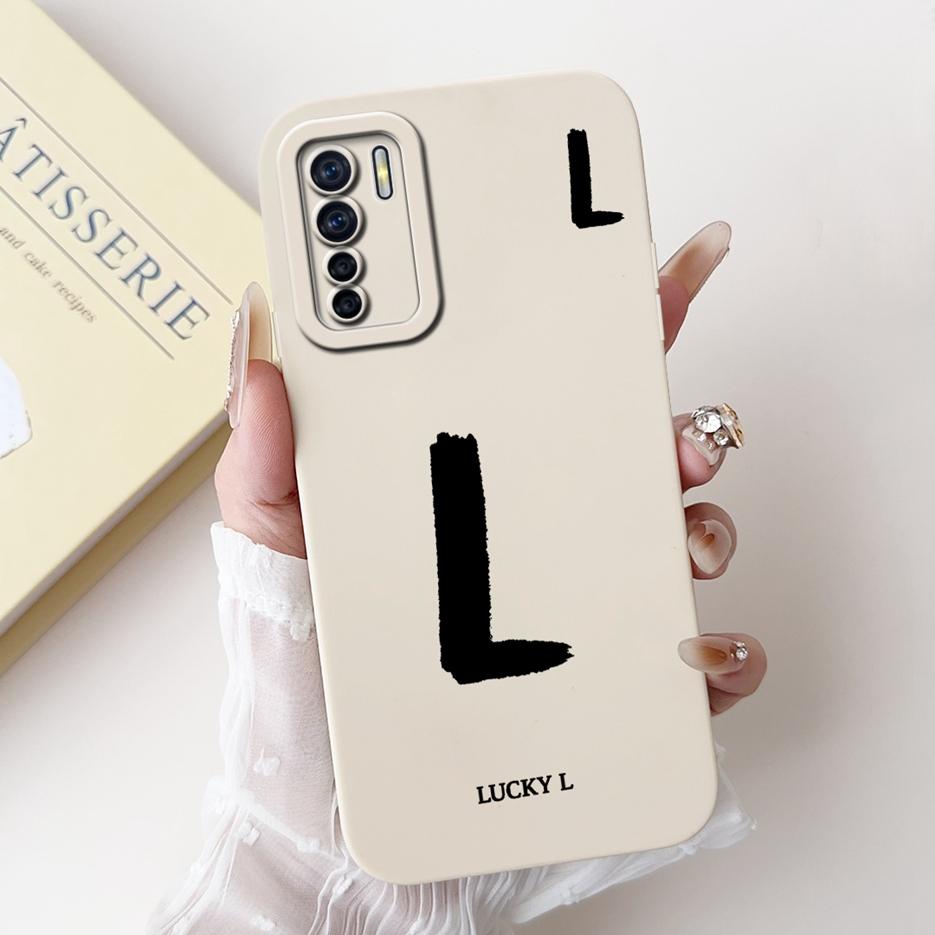 For Oppo F15 Case Oppo A91 CPH2001 Cute Lucky Letters Cover Soft Silicone Phone Case For Oppo Reno 3 Reno 4G F 15 OppoA91 Fundas