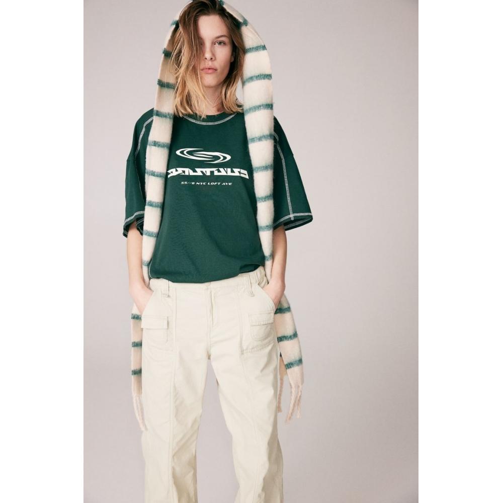 

Брюки-карго HM Canvas светло-бежевые