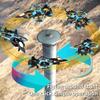 2.4GHz RC Plane, 4-axis Gyro Remote Control Airplane, 360° Flip Fighter Jet Toy, Helicopter Quadcopter, Easy To Fly RC Glider