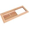 TOPINCN Air Vent Grille, Cedarwood Ventilation Grille Air Vent Grille Ventilation Panel Door Vent Sauna Room Equipment Air Filter Grille