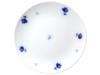Okura Pottery Mini Blue Rose Plate, 19.5cm Diameter, Microwave and Dishwasher Safe, Made In Japan, 33H/8180