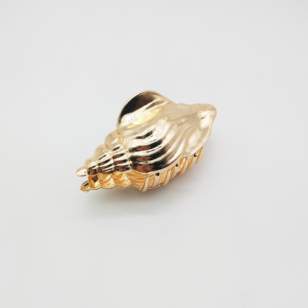 New Marine Wave Alloy Hair Clip European Style Bold Back Hair Pin Shark Clip