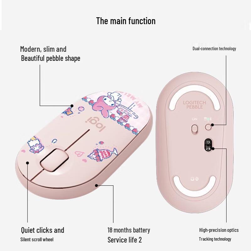 Logitech Pebble M350 Wireless Mouse