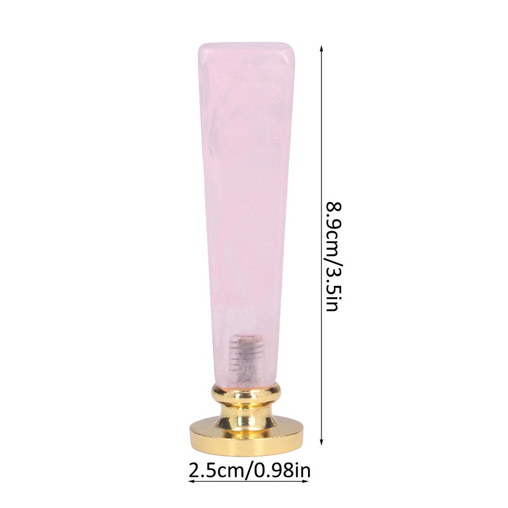 Wax Stamp Detachable Handle Exquisite Pattern Unique Design Wide Application ing Wax Stamp for Card Making Envelop