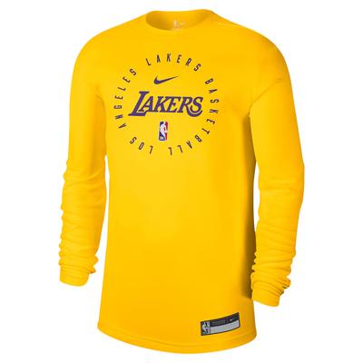 NBA Los Angeles Lakers 2024/25 Season Crew Neck Pullover Sports Long Sleeve T-Shirt Men Tops HF0770-728
