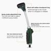 Long Handle Garden Hose Spray Showerhead Comfortable Grip 5 Spray Patterns Watering Sprayer Effort-saving Design Rubberized Grip