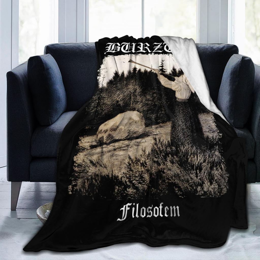 Burzum Flag Blanket Fleece Autumn/Winter   Multifunction Warm Throw Blanket For Sofa Car Bedding Throws