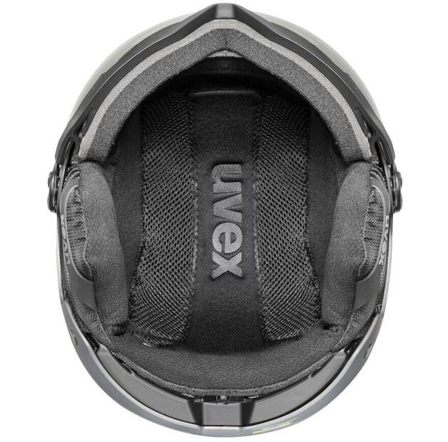 Шлем защитный uvex Wanted Visor Pro V черный