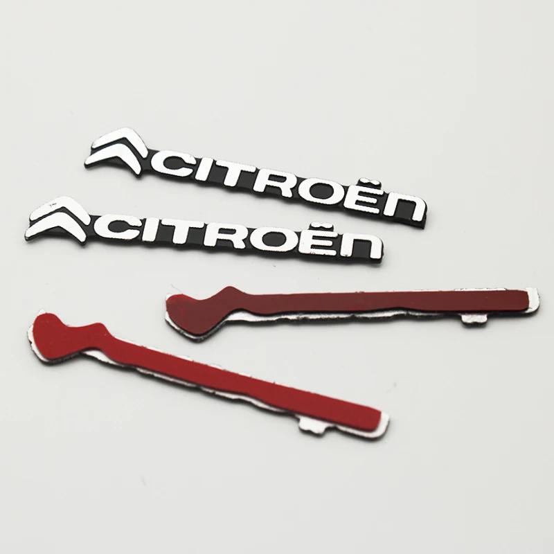 3D Aluminum Speaker stereo speaker badge emblem Sticker for Citroen C1 C2 C3 C4 C5 C6 C8 C4L DS3 DS4 DS5 LS Picasso Accessories aki256