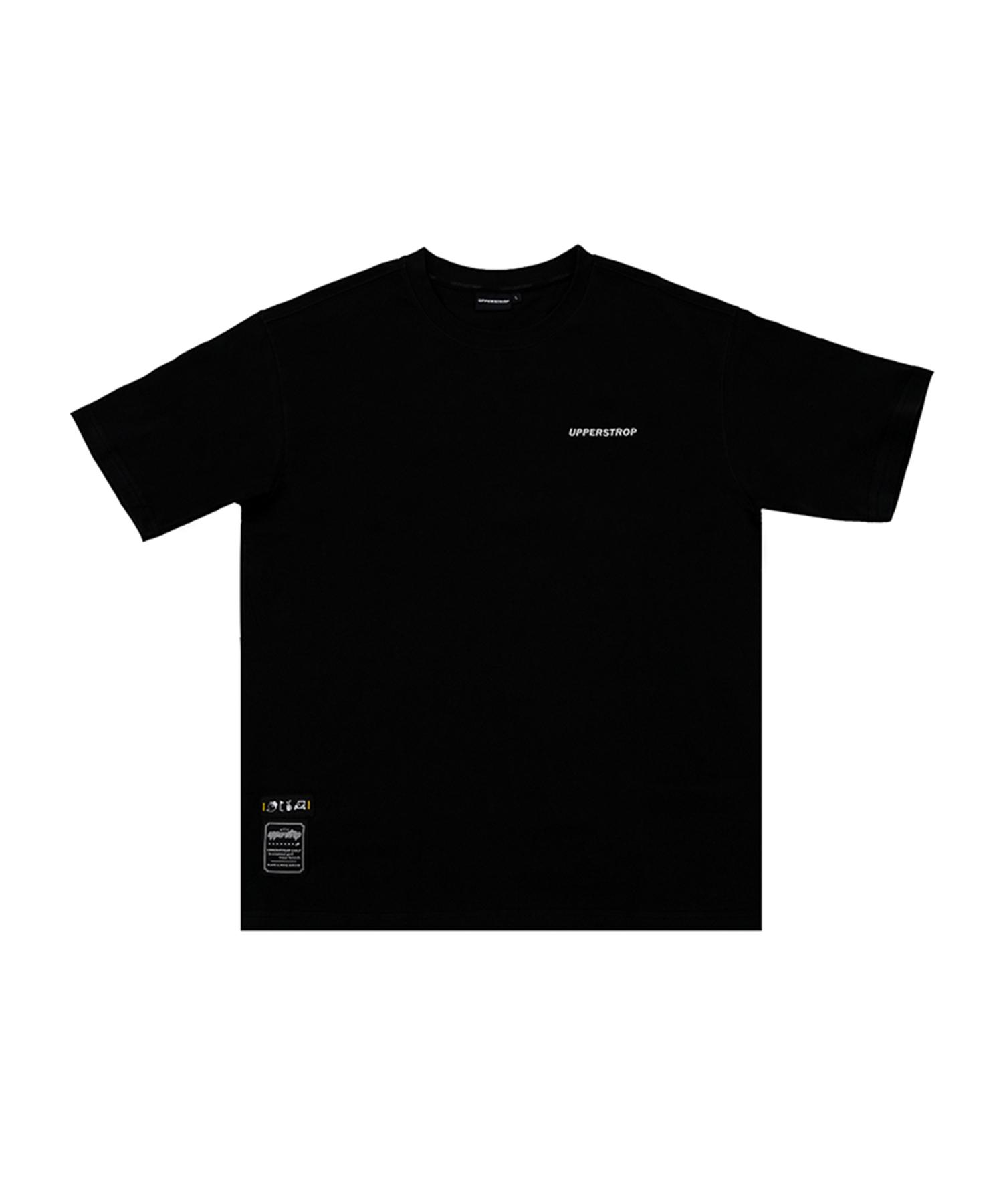 Upper Strop Golf [Up4042] Upst Golf Lettering Logo T-Shirt Black L